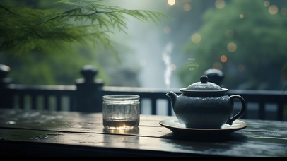 秋季养生茶香浓，蟹黄滋味润心田